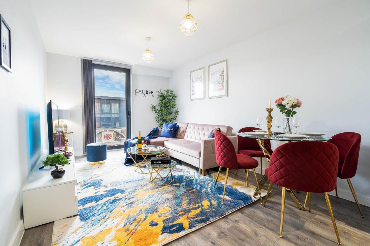 Caliber Stays Apartments & Homes - The Aphrodite Suite- 2 Bedroom Apartment - City Centre - Free Netflix & Rooftop Skyline Views Birmingham Eksteriør bilde